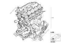 Motore alleggerito   Ricambi Usati para BMW X3 2.0d