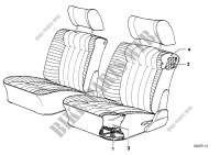 Nucleo d.muell.asiento delant. para BMW 520