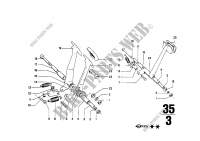 Pedale soporte/pedal embrague para BMW 1802