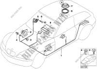 Piezas sueltas sistema estereofonico para BMW Z3 M3.2