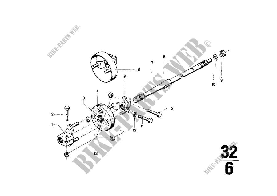 Arbol de direccion arbol de direc. para BMW 1602