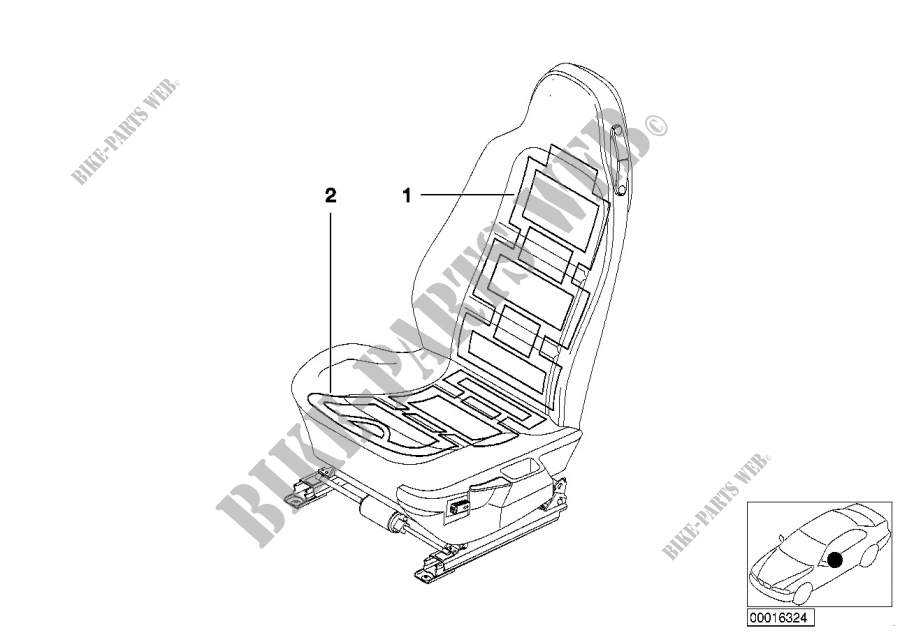 Calefaccion de asiento para BMW Z3 1.8