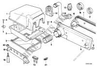Rele motor/caja d.mecanismo d.mando para BMW 520i 1987