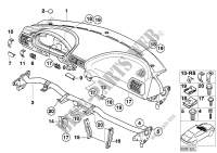 Revestimiento cuadro de instrumentos para BMW Z3 3.0i