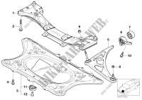 Soporto eje delantero/brazo transversal para BMW M3 CSL