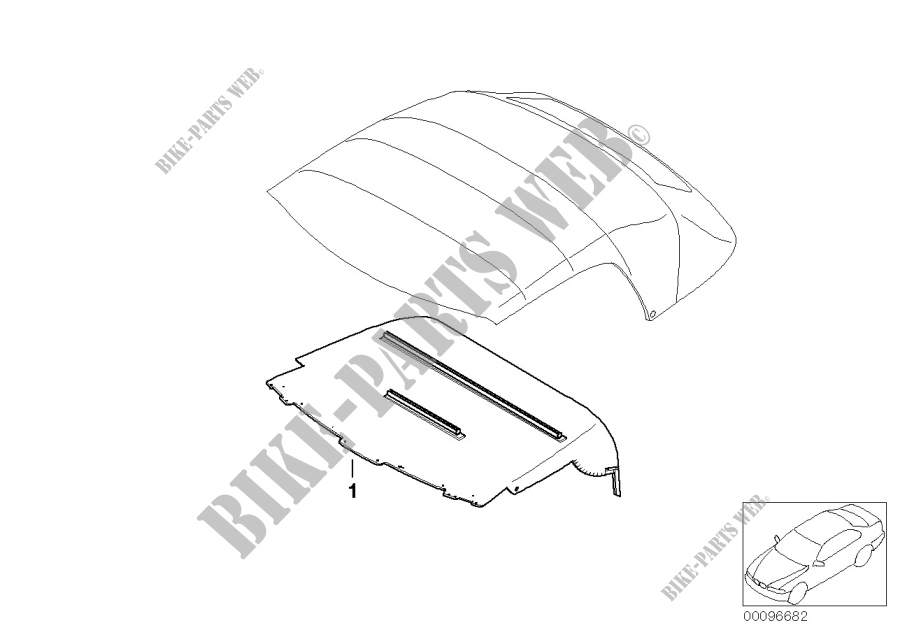 Equipo adic. techo de capota para BMW Z3 1.8