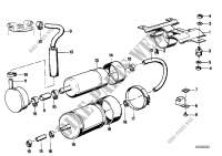 Bomba de gasolina/filtro para carburante para BMW 735i