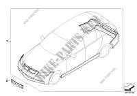 Kit reequipamiento M paquete aerodinam. para BMW 325i