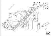 Tapa diferencial/generador de impulsos para BMW 525tds
