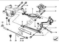 Soporto eje trasera/suspension ruedas para BMW 325i
