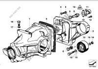Tapa diferencial/generador de impulsos para BMW 325ix