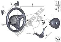 Volante dep. M airbag multif./conmut. para BMW X6 M