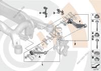 Kits de reparación brazo guía travesaño para BMW 523i