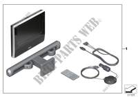 Sistema de DVD Tablet Single para BMW M235iX 2013