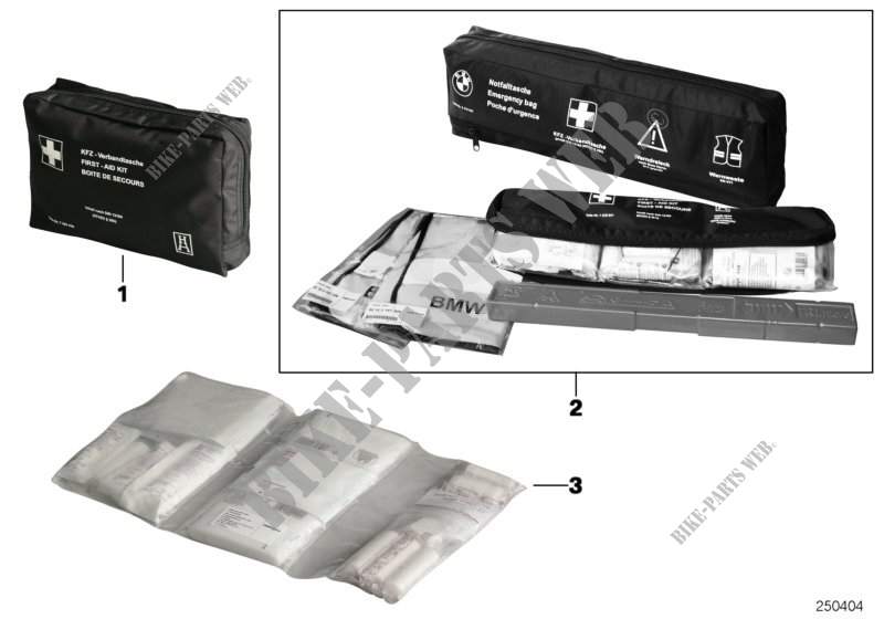 Kit de primeros auxilios universal para BMW Z3 1.8