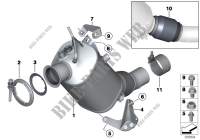 Catalizador/Filtro partículas Diesel para BMW 420d 2012