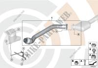 Kit de reparación tubo flexible para BMW 320Cd