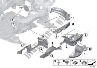 Piezas de montaje compartimiento motor para BMW 420d 2012