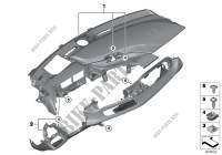 Revestimiento cuadro de instrumentos para BMW i8
