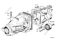 Tapa diferencial/generador de impulsos para BMW 318is