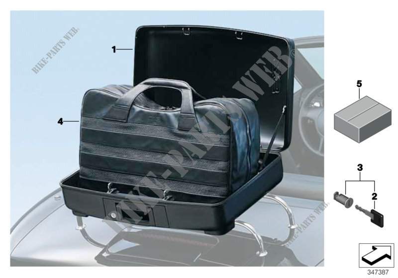 Maleta/maleta interior Z3 para BMW Z3 1.8