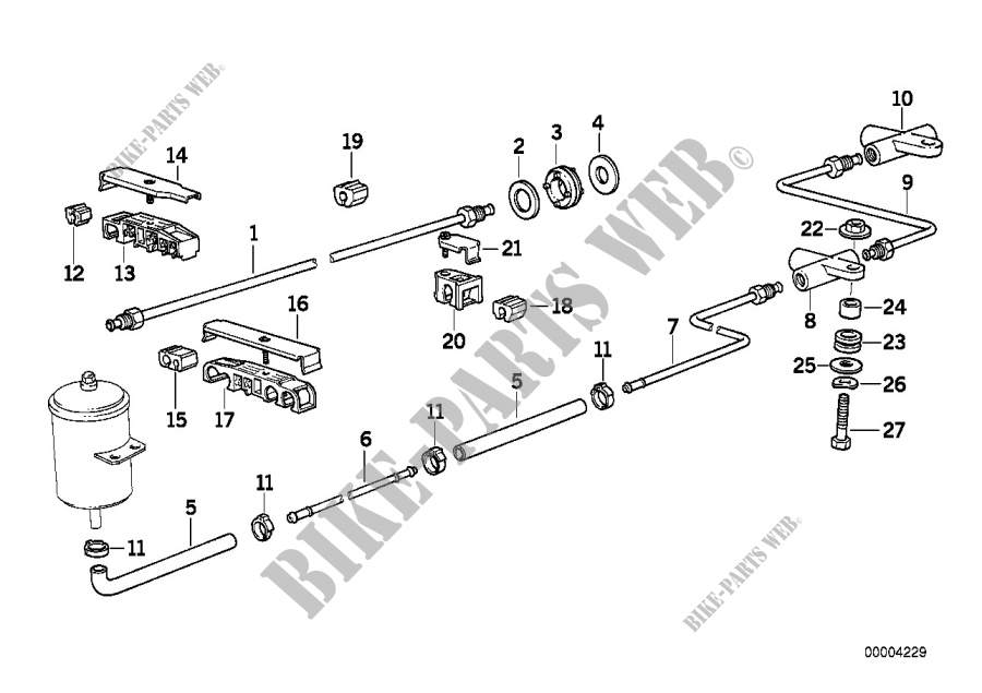 AHK/conductos centro/piezas adicionales para BMW 840i