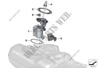Bomba gasolina / Sensorio del nivel para BMW X3 18d