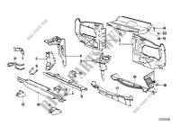 Estrutura piezas sueltas para BMW 525i