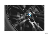 Tapacubos fijo para BMW M235iX 2013